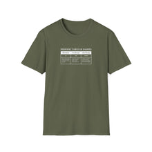 Periodic Table of Dashes T-Shirt — Grammar Nerd