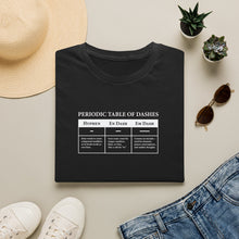 Periodic Table of Dashes T-Shirt — Grammar Nerd