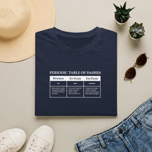 Periodic Table of Dashes T-Shirt — Grammar Nerd