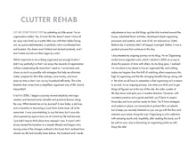 Clutter Rehab