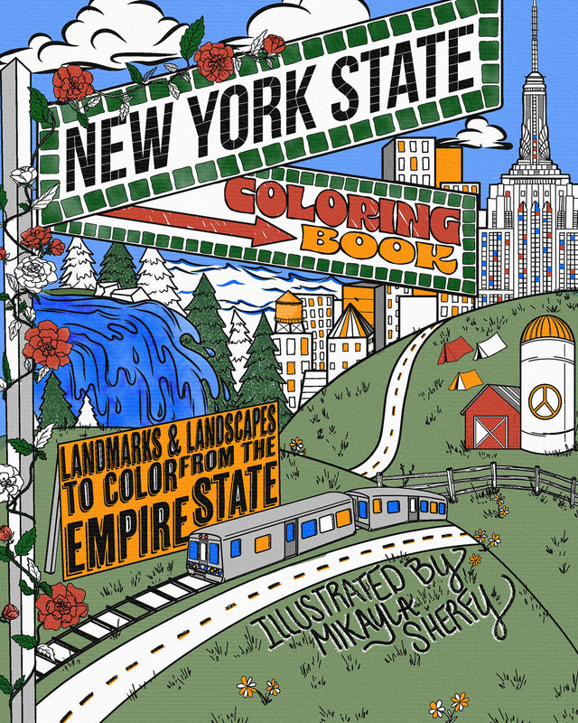 The New York State Coloring Book