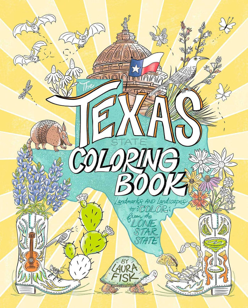 The Texas State Coloring Book