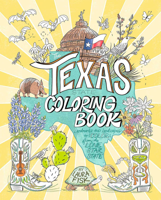 The Texas State Coloring Book