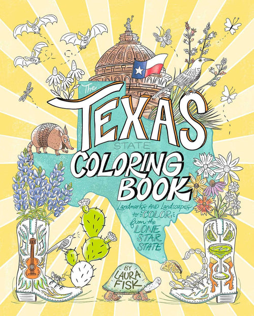 The Texas State Coloring Book