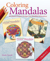 Coloring Mandalas 3-in-1 Pack