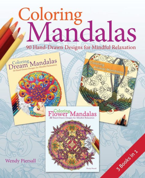 Coloring Mandalas 3-in-1 Pack