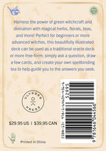 The Herbal Tea Magic for the Modern Witch Oracle Deck - Back Cover