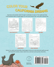 The California State Coloring Book - Back Cover