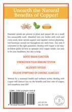 Healing with Copper - Back Cover