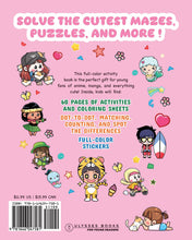 The Kawaii Chibi Activity Book for Kids - Back Cover