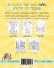 The Texas State Coloring Book - Back Cover