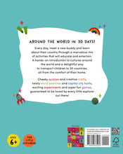 Around the World Activity Book - Back Cover