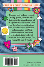 Pocket Hotties: Harry Styles - Back Cover