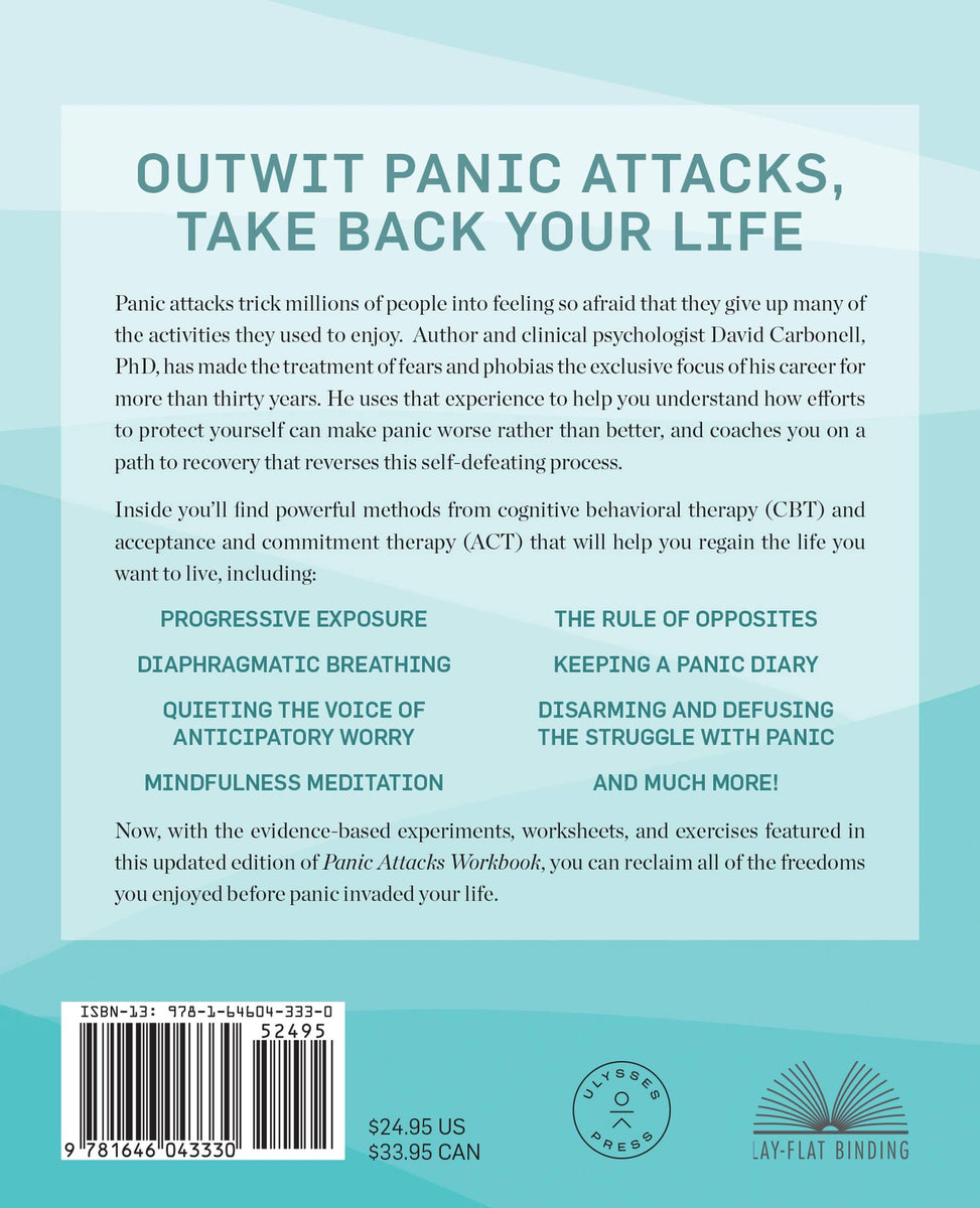 Panic Attacks Workbook: Second Edition – Stable Book Group