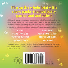The Little Book of Weed Games - Back Cover