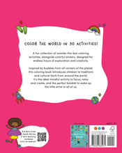 Around the World Coloring Book - Back Cover