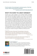 The Comeback Quotient - Back Cover