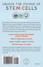 The Stem Cell Activation Diet - Back Cover