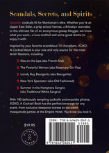 XOXO, A Cocktail Book - Back Cover