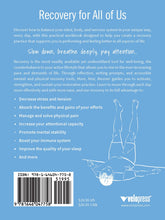 Move, Rest, Recover: A Workbook - Back Cover