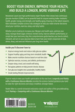 Longevity and Vitality with a Continuous Glucose Monitor - Back Cover
