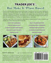 The I Love Trader Joe's Vegetarian Cookbook - Back Cover
