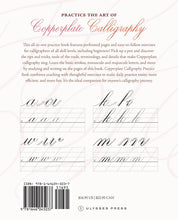 Copperplate Calligraphy Practice Book - Back Cover
