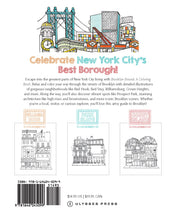 Brooklyn Bound: A Coloring Book - Back Cover