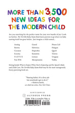 The Terrible Baby Name Book - Back Cover