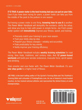The Power Meter Handbook - Back Cover