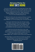What She's Hiding - Back Cover
