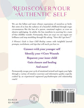 A Woman's Guide to Inner Child Healing - Back Cover