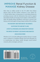 The Healthy Kidney Handbook - Back Cover