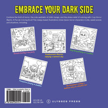 Cozy Horror Nights: A Parody Coloring Book - Back Cover