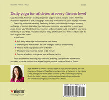 Everyday Yoga: At-Home Routines to Enhance Fitness, Build Strength, and Restore Your Body - Back Cover