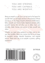 The Happy Empath's Little Book of Affirmations - Back Cover