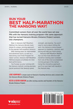 Hansons Half-Marathon Method - Back Cover