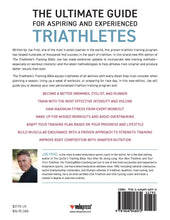 The Triathlete's Training Bible - Back Cover