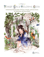The Forest Girl’s Coloring Book
