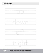 The Cars, Trucks, Trains, and Planes Pre-K Workbook - Interior 10