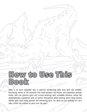 Practice Writing with Dinosaurs! - Interior 1