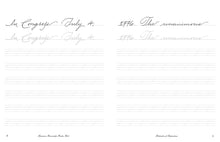 Cursive Handwriting Workbook: The Declaration of Independence - Interior 1