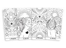 Angel Oracle Cards: Create and Color - Interior 1