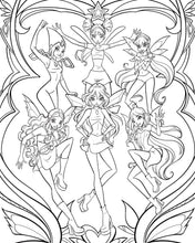 Winx Club: The Official Coloring Book - Interior 1
