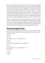What They Didn't Teach You in French Class - Interior 1