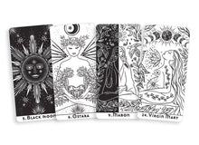 Sacred Feminine Oracle Cards: Create and Color - Interior 1