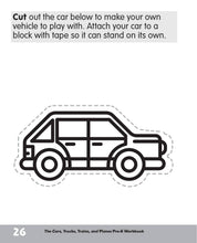 The Cars, Trucks, Trains, and Planes Pre-K Workbook - Interior 2