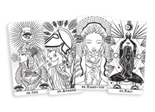 Sacred Feminine Oracle Cards: Create and Color - Interior 2