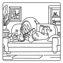 Cozy Horror Nights: A Parody Coloring Book - Interior 2