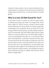 The Glycemic Load Counter - Interior 2